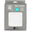 Trois Kilos Sept Drap housse en coton Blanc (70 x 140 cm)