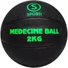 SPORTIFRANCE Medecine ball gonflable Sporti Noir 2 Kg 021022