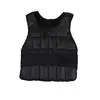 Veste lestée SPORTIFRANCE - noir - 10 kg - pour renforcement musculaire