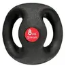 Médecine ball à double poignées Sporti France - Noir/Rouge - 8kg - Homme