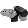SPORTIFRANCE Step complet (Step + lot de 2 rehausses) Sporti Noir TU 044008