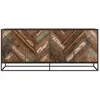 RENDEZ VOUS DECO Buffet 4 portes en bois d'acacia et bois recyclé - Krabi TU