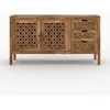 Rendez-vous Déco - Buffet ajouré en bois de manguier - jaya