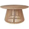 Rendez-vous Déco - Table basse ronde en bois clair d'acacia D80 cm - képès