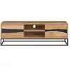 RENDEZ VOUS DECO Meuble tv en bois d'acacia massif et métal 140 cm - alabama Alabama