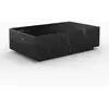 Rendez-vous Déco - Table basse rectangulaire en marbre noir - izaé