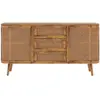 Rendez-vous Déco - Buffet 2 portes et 3 tiroirs en cannage - wava