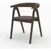RENDEZ VOUS DÉCO Chaise en bois d'hévéa foncé - hawa Hawa
