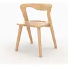 Rendez-vous Déco - Chaise en bois d'hévéa clair - vega