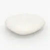 Rendez-vous Déco - Table basse ovale en béton blanc 105 cm - maui