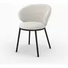 Chaises - Chaise en tissu beige -  Rendez-Vous Déco