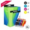 Toner Services Compatible Epson 33XL Pack 5 cartouches Noir/couleurs T3357 (Orange)