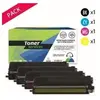 Compatible Brother TN326 Pack 4 toners Noir, cyan, magenta et jaune XL