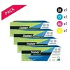 Compatible Oki C310/C510 Pack 4 toners Noir, cyan, magenta jaune