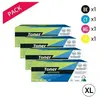 Compatible Ricoh SPC310 Pack 4 toners Noir, cyan, magenta et jaune XL
