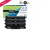 Compatible Brother TN2220 Pack de 3 toners Noirs XL