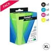 Compatible HP 920XL Pack 4 Cartouches Noir cyan magenta jaune (C2N92AE...