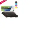 Compatible Brother TN230 de 4 toners Noir, cyan, magenta et jaune