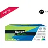 Toner Compatible W1390A Noir Marque Toner Services (P3KHT139A)