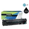 H207C- Toner équivalent HP 207A Cyan (Avec puce avec niveau d'encre)