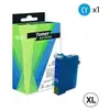 Toner Services Compatible Epson 502XL - Jumelles Cartouche Cyan C13T02W240 (T02W2)