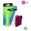Toner Services Compatible Epson 502XL/T02W3 Cartouche Magenta C13T02W340 (Jumelles)