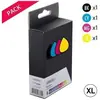 Compatibles HP 934XL/935XL Pack 4 Cartouches génériques compatibles HP...