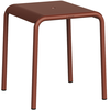 TIPTOE - Tabouret Panorama - Rouge - Acier thermolaqué