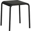 TIPTOE - Tabouret Panorama - Noir - Acier thermolaqué