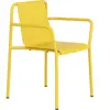 TIPTOE - Fauteuil de repas empilable Panorama - Jaune - Acier thermola...