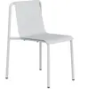 TIPTOE - Chaise empilable Panorama - Gris - Acier thermolaqué
