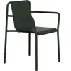 TIPTOE - Fauteuil de repas empilable Panorama - Vert - Acier thermolaq...