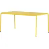 TIPTOE - Table rectangulaire Panorama - Jaune - Acier thermolaqué