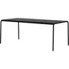 TIPTOE - Table rectangulaire Panorama - Noir - Acier thermolaqué