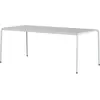 TIPTOE - Table rectangulaire Panorama - Gris - Acier thermolaqué