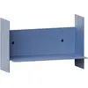 TIPTOE - Etagère Pli - Bleu - Acier thermolaqué