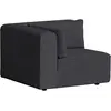 TIPTOE - Canapé modulable Bridge - Gris - Tissu en laine