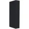 Coffret d'habillage ATOLE 13 modules en acier noir - H. utile : 730 mm