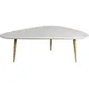 Table basse 50's large - Marbre M10 Red edition