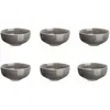 Bjorn Bol Stellar Ø14cm - 6 Pièces - Gris Béton