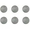 Bjorn Lot De 6 Petites Assiettes En Grès Gris D17