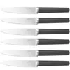 Björn Bjorn - 6 Couteaux à steak Jona inox mat - 24x2x1 cm T.U