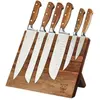 Björn Bjorn - Bloc avec couteaux de cuisine Jakob Vantaa bois mat  - 7 pièces T.U