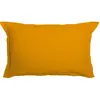 Home collection Blanc Passion - 2 Taies d'oreiller 100% Coton unies safran 50x70 cm