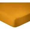 Blanc Passion - Drap housse en coton bonnet 35 cm safran 180x200 cm