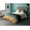 My Home Collection - Parure housse de couette Bangui bleue 240x220 cm