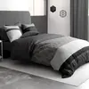 My Home Collection - Parure housse de couette Sandro gris 240x220 cm