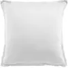 Taie D'oreiller 1pcs 100% Satin De Coton 110fils blanc 65 x 65 cm