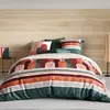 Parure de couette 100% coton 57 fils imprimée 260x240 2 taies
