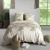 Baton Rouge - Parure housse de couette en coton mila verte 240x260 cm